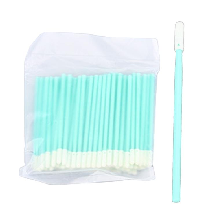 

100 Unit Delicate Equipment Cleaning Set Three Concentrated Tip Designs Extreme Soft PU Spume Effectively Cleans Fiber End Countenances And Narrow