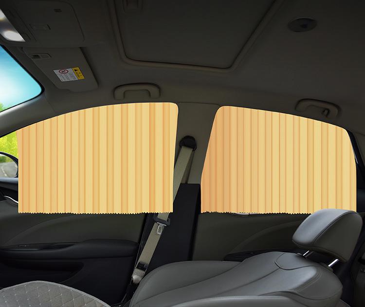 Universal Magnetic Car Sun Shade - Side Window Heat Insulation Curtain