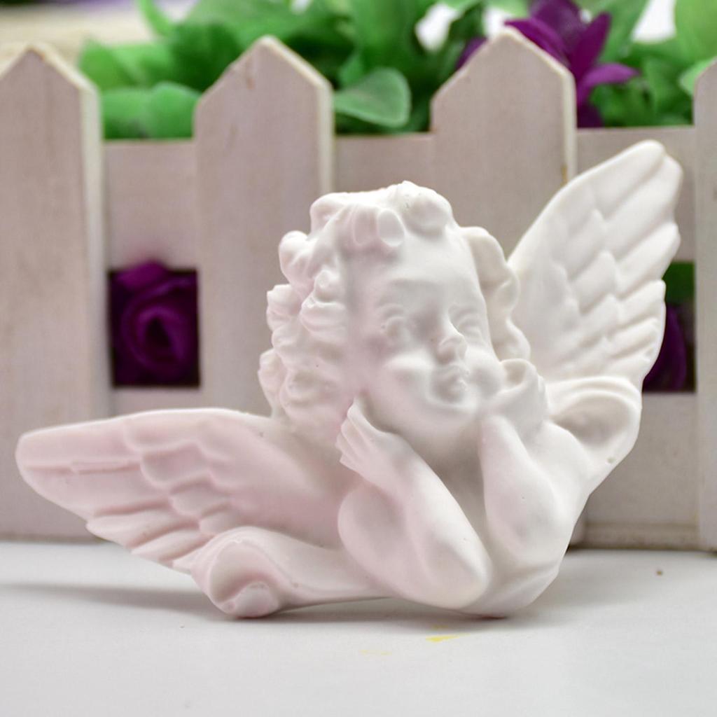 Silikonowe formy 3D Anioł do masy cukrowej Formy gipsowe Anioł Łatwe wyjmowanie Forma anioła do masy cukrowej Dla miłośników świec ręcznie robionych Początkujących
