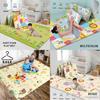 Double Sided Foldable Foam Play Mats Waterproof Anti-slip Thick Picnic Mat