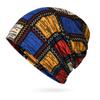 Winter Vintage Beanie Slouchy Skull Cap Color Block Windproof for Women Men