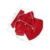 1Set Soft Lapel Dog Pajamas Silk Satin Two-Legged Sleepwear Shirt for Puppy Cat Small Dogs 3-3.5kg Breathable Loungewear Cosplay