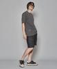 MANIAMASS Garment Dyed Cut-Out Detail Short Sleeve T-Shirt (Tomi B)