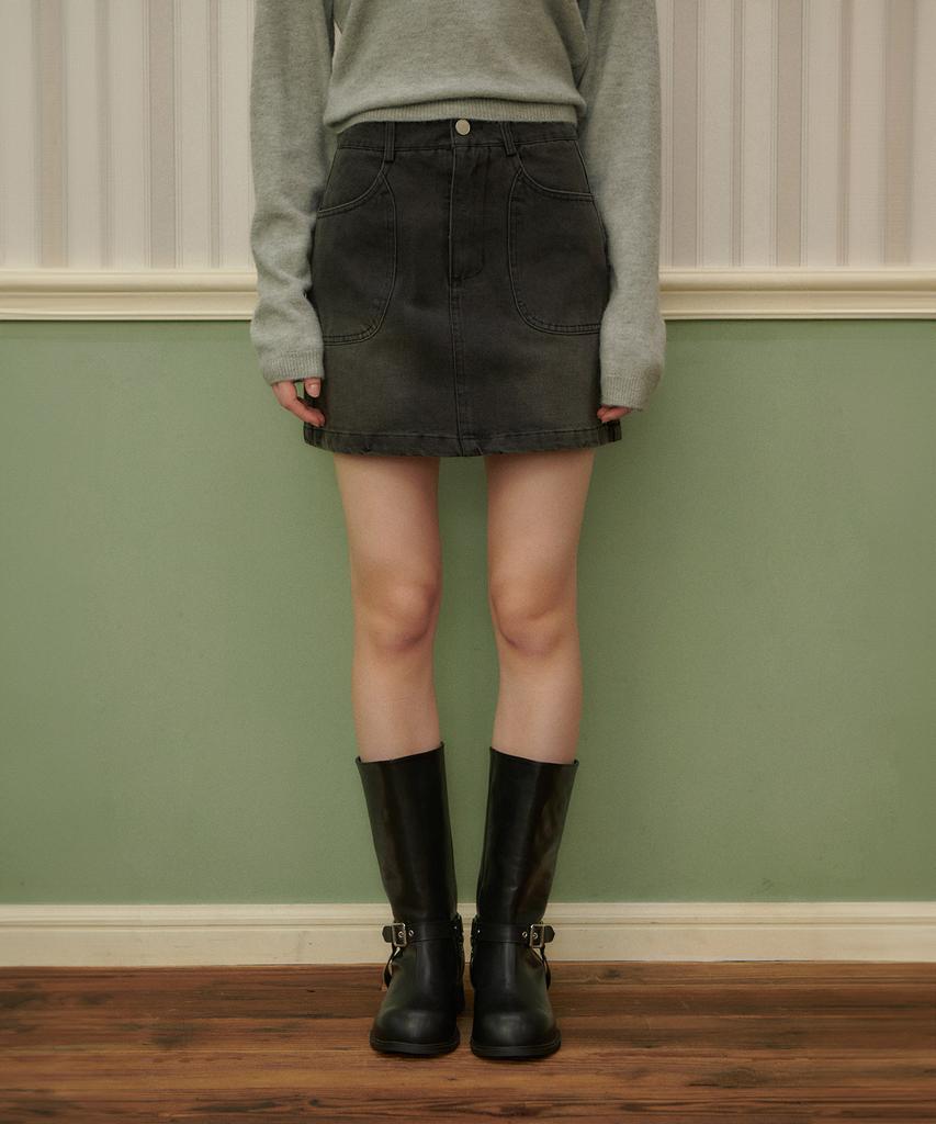 Pandora Fit Rain Denim Mini Skirt