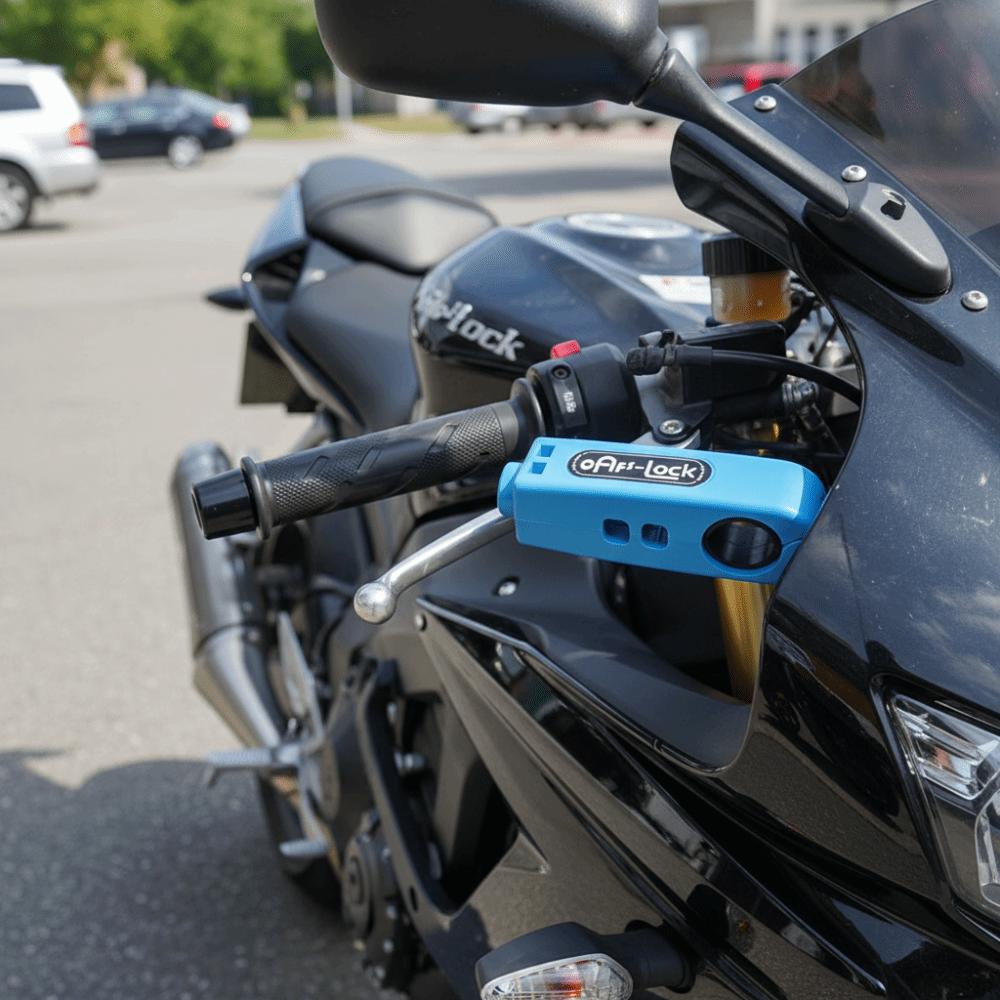 Portable Motorcycle Throttle Lock 3-Hole Adjustable Brake Lever Lock For E-Bike