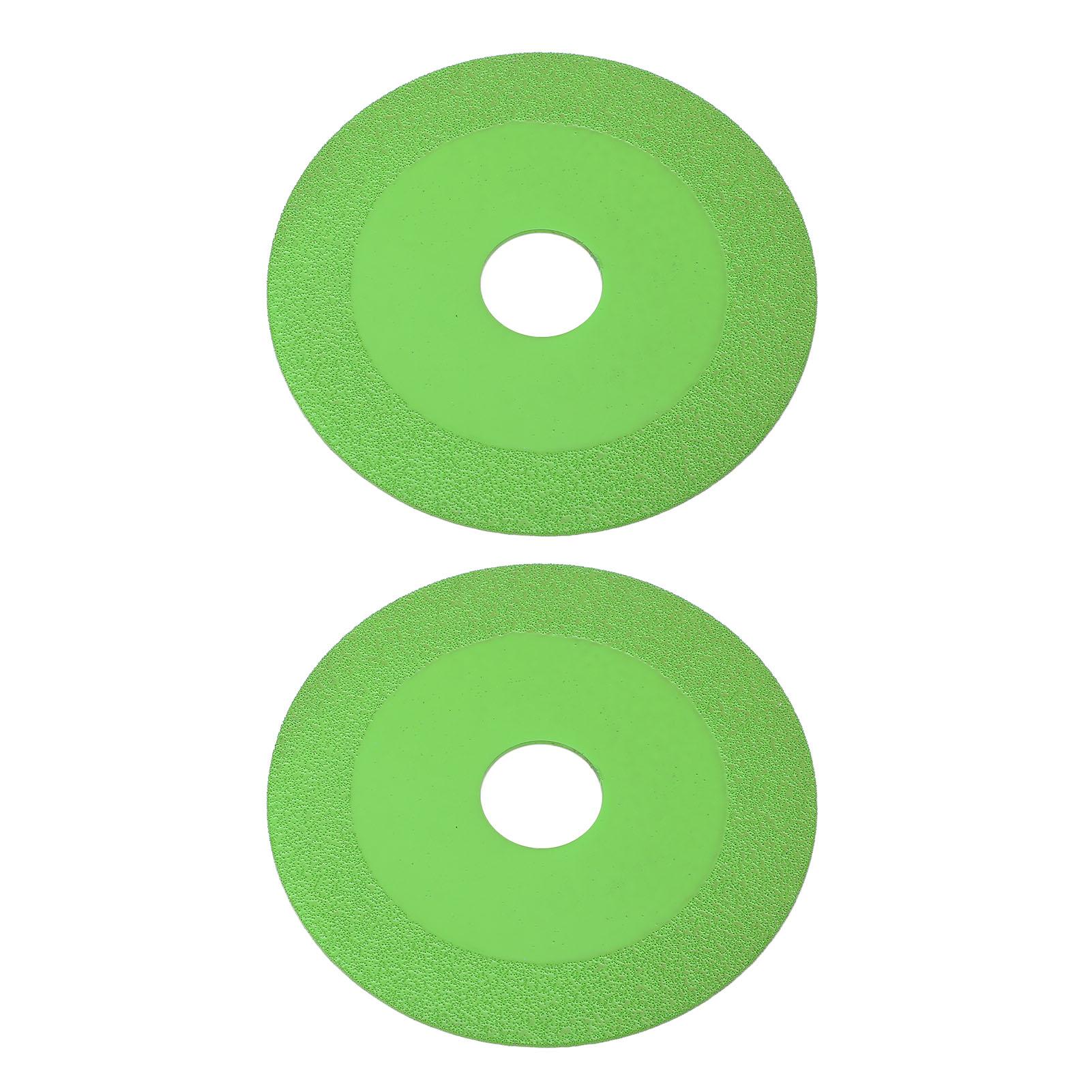 

Glass Cutting Disc 1mm Thickness Heat Resistance Wet Dry Cut 100mm OD Glass Saw Blade 15mm Sand Width 22mm ID for Wine Bottle зелений