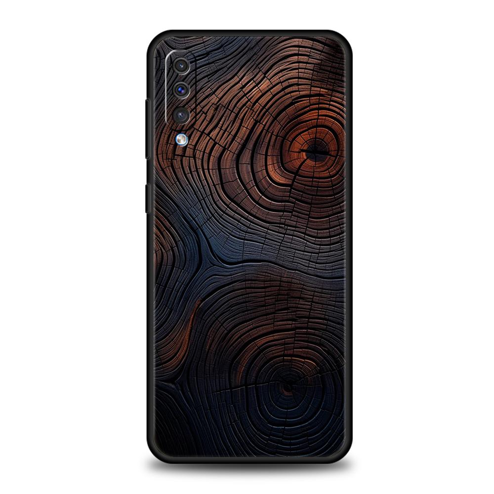 

Чехол для телефона Samsung Galaxy A56 A36 A26 A06 A16 A24 A36 A54 A14 A42 A22 A20 A12 A10 5G Мягкий ТПУ Корпус Ретро Лесной Коричневый Дерево Samsung A56