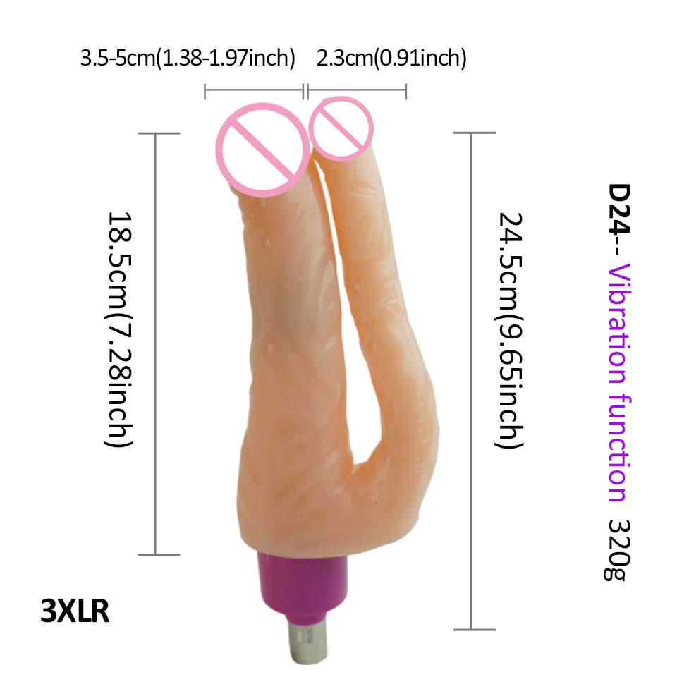 DTSUDU Sex Machine Accessory For Sex Machine, With 3XLR Connector, Toy Suction Cup, Adjustable Length Angle Accessory