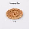 Vietnamese Rattan Tea Coaster Set: Autumn-Inspired Insulating Mats for Tea Ceremony and Kung Fu Tea Set Accessories