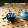 Windproof Portable Three-Head & Five-Head Folding Stainless Steel Gas Camping Stove