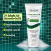 Elnura 2% Salicylic Acid Face Wash for Oily Skin and Active Acne, Sulphate Free Acne Cleanser with Zinc PCA, Succinic Acid & Cica, Oil & Pimple Co