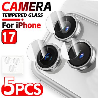 5/1set Tempered Glass for IPhone 17 Pro Max 17Air HD Clear Camera Lens Protector Anti-scratch Protective Lens Film for IPhone17