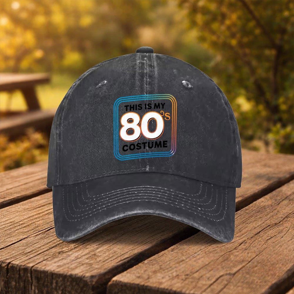 S Vintage Style Printed Baseball Cap Unisex Fashion Duckbill Cap Suitable for Outdoor Sports Fitness Travel and Outings