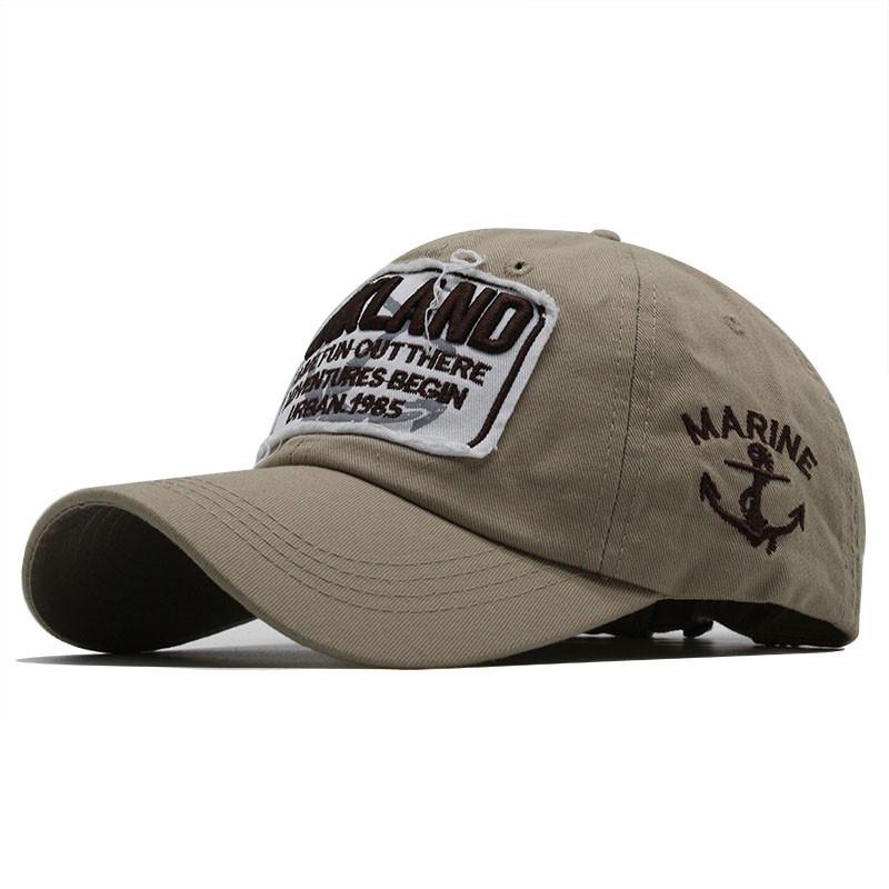 Embroidered Peaked Cap Women Spring Summer Autumn Sun Protection Visor Cotton Baseball Cap Men'S Tide