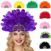 Friendly Plastic Feather Headpiece Ideal for Sustainable Costume Accessories In Various Occasion Like Birthdays and Shows
