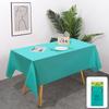 Peva Disposable Solid Color Tablecloth With Dustproof And Oilproof Features For Party And Home Use