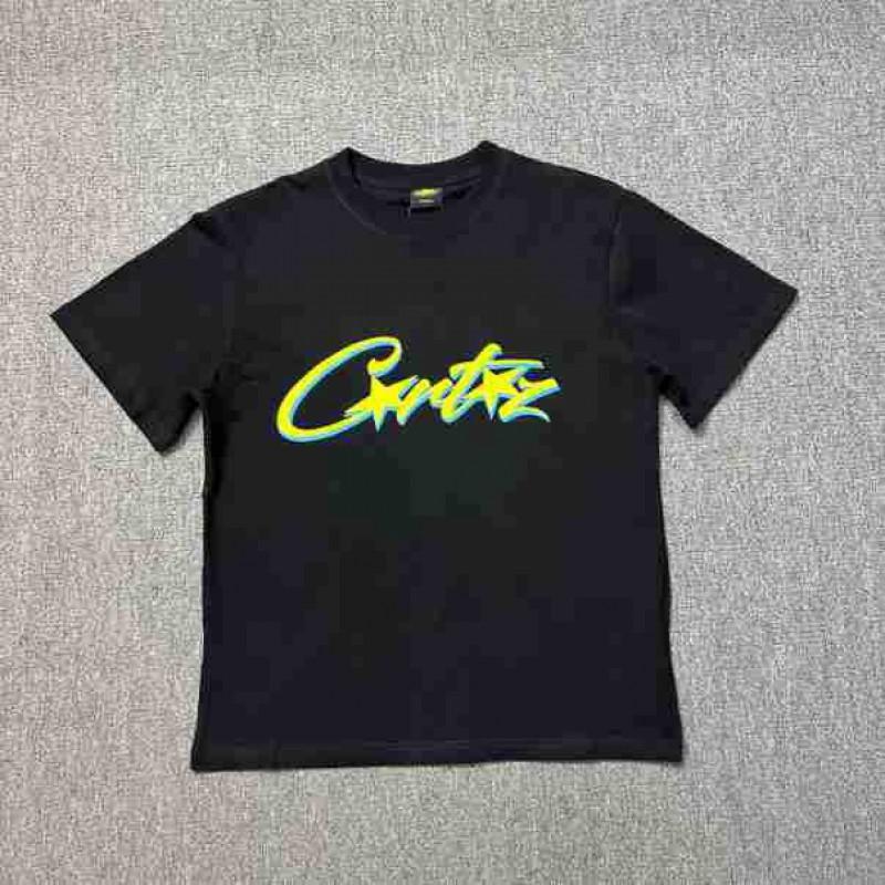 Corteiz Streetwear Graphic Tee Unisex Oversized Cotton T-Shirt Hip Hop Casual Short Sleeve Top