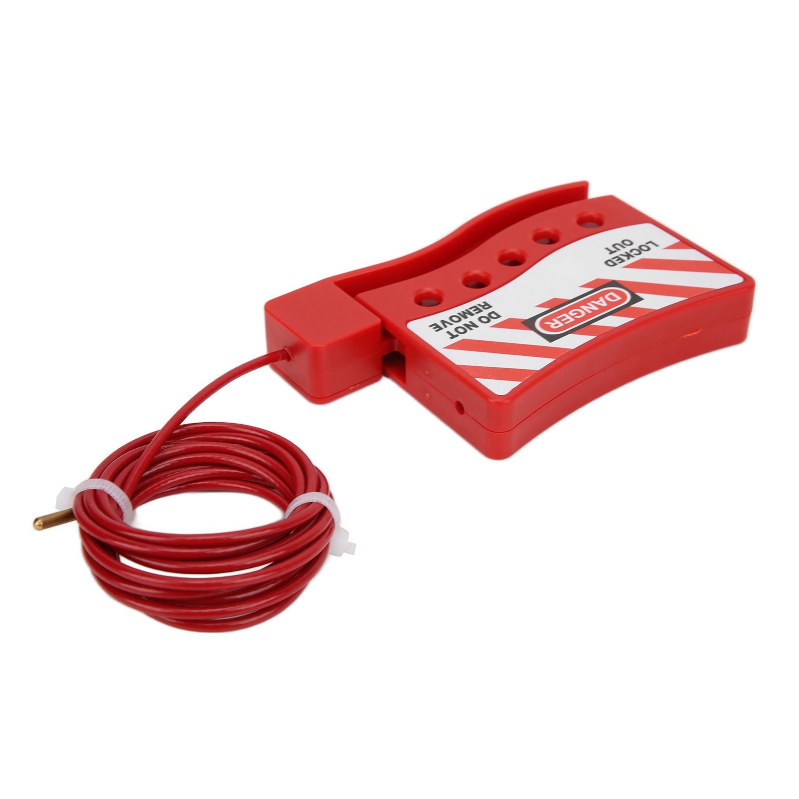 

Adjustable Cable Lockout Portable High Toughness Durable Wear Resistant Cable Lockout