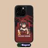 Date a Live Kurumi Tokisaki Matte Surface Magsafe Mobile Phone Case for iPhone 17 16 15 14 13 12 11 Air Pro Max Plus Colorful