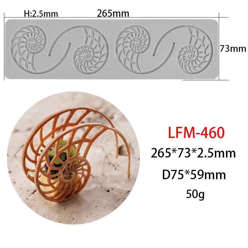 Multi-Skull Fish Bone Silicone Cake Mold Baking Lace Decorating Tool For Cake Borders Kitchen & Baking Accessories Mold