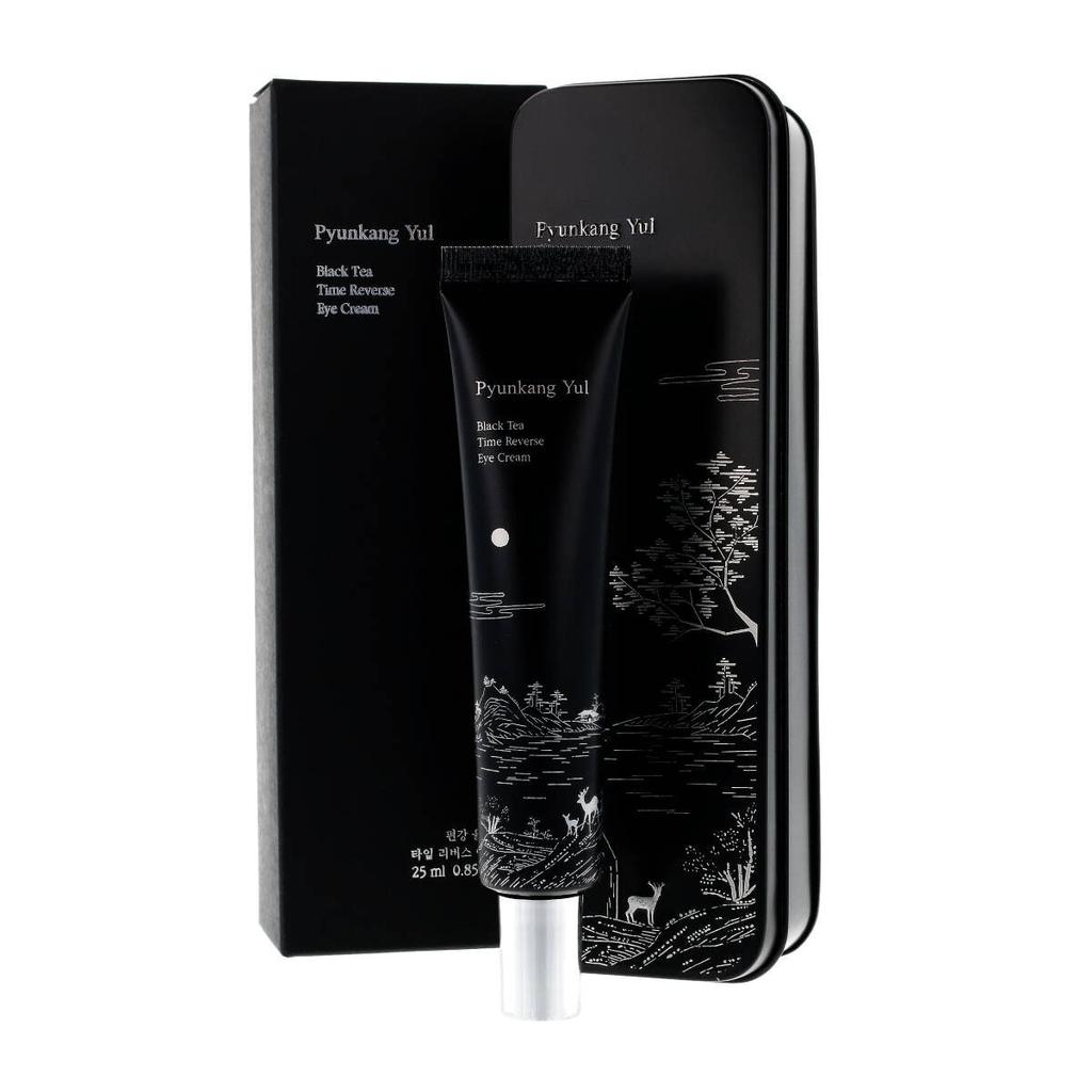 Pyunkang Yul Black Tea Time Reverse Eye Cream 25 ml - Krem pod oczy z czarną herbatą