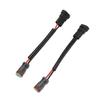 2pcs DT Female To H11 Male Conversion Wire Harness Adapter Waterproof for LED Work Lamp Light Bar