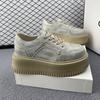 Vulcanize Women Fashion Chunky Sneaker Loafer High Brand Comfy Spring Autumn Platform Shoes Wear-resistant Sneakers for Women