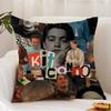 K-Kit C-Connor Cushion Cover Premium Comfort Reversible Pillow Cover - Dual - Use Design for Home & Car