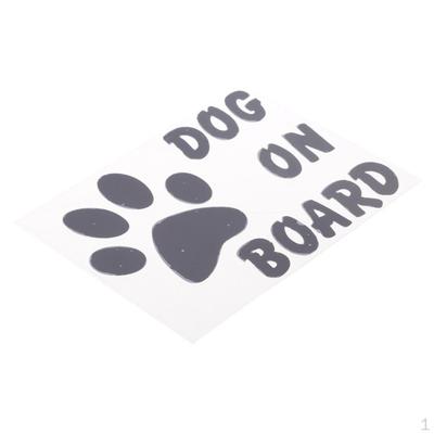 BOARD Footprint Warning Car Window Sticker