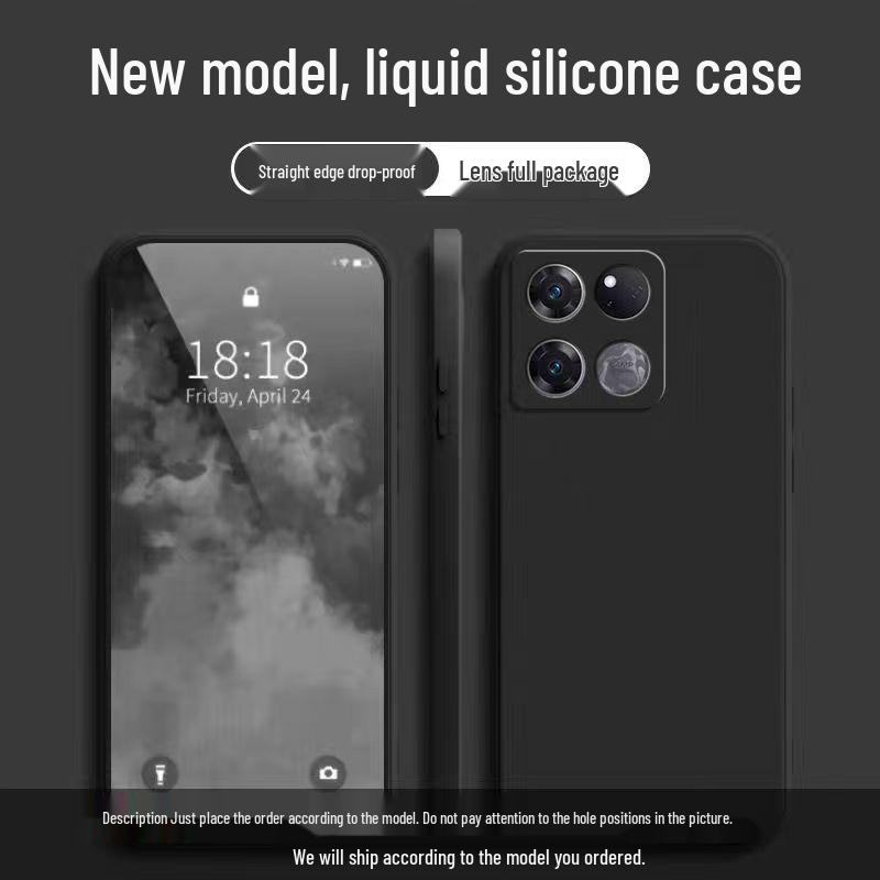 

OnePlus Ace Racing Edition Liquid Silicone Protective Phone Case - Full Coverage & Drop Protection with Simple, Skin-Friendly Style. OnePlus Ace Racing Edition