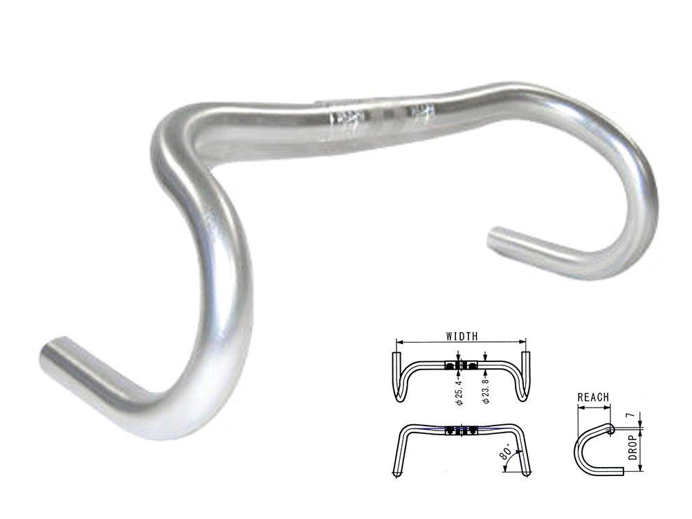 NITTO B136AA SILVER 420 Handlebar 25.4 25.4