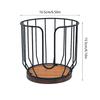 Convenient Metal Coffee Organizer Practical Coffee Pods Dispenser Large Capacity Espressos Pods Storage Basket Holder