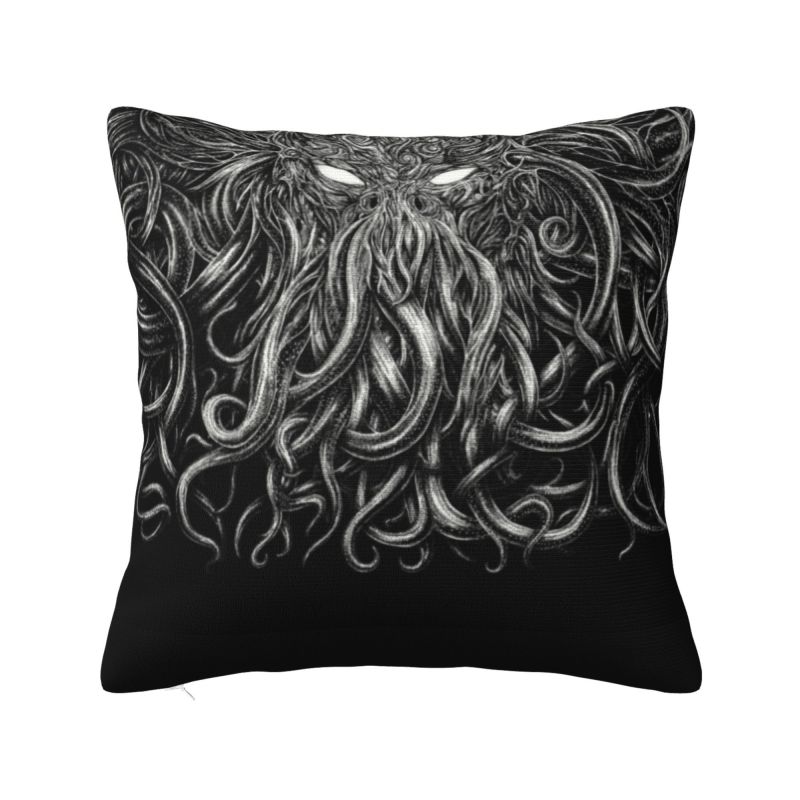 Horror Monster Tentacles Cthulhu Nordic Throw Pillow Covers Home Decorative Sofa Cushion