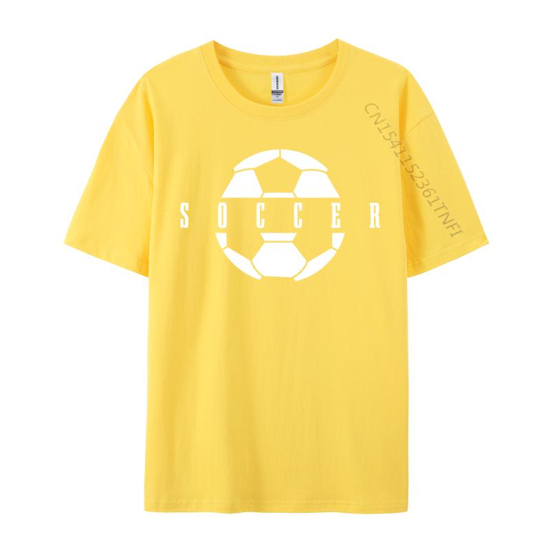 Unisexs Football Player Ball Simple Style Tops Shirts New Arrival O Neck Printed Cotton Fabric Young TShirt Leisure Clothing Shirt