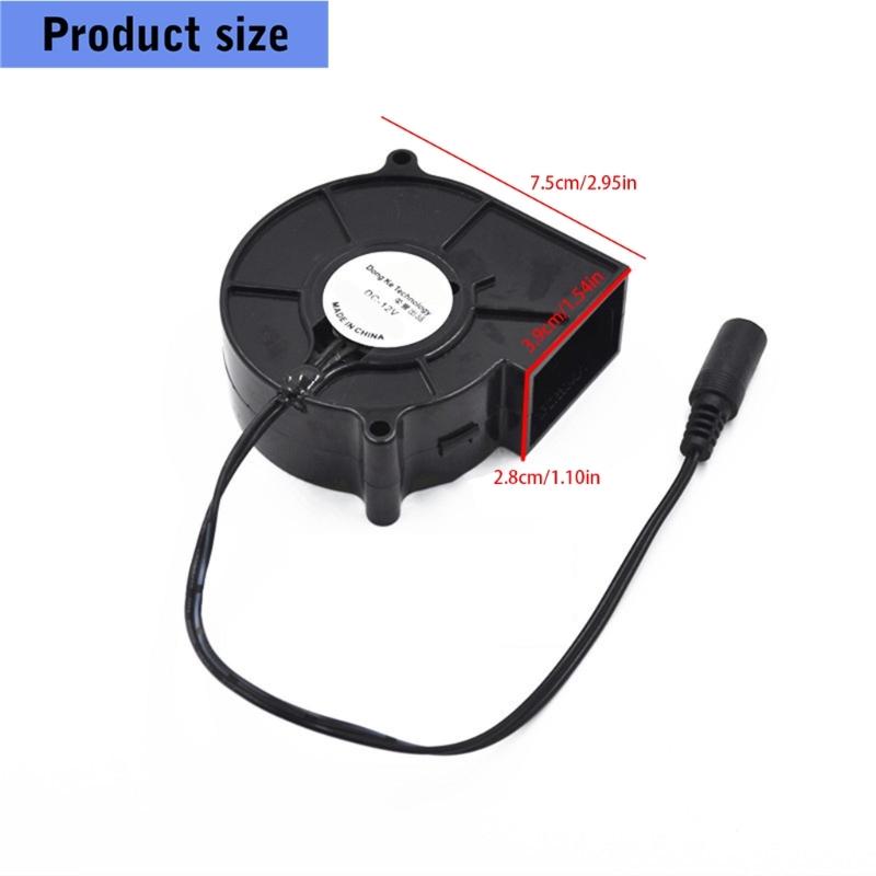 Outdoor Cooking BBQ Fan Charcoal Blower Portable Barbeque Air Blower 3500RPM for Barbecue Picnic Camping