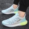 2025 men's running shoes soft-soled shock-absorbing real popcorn casual shoes autumn breathable ice silk mesh sneakers