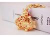 Charming Diamond-Studded Zodiac Flying Pig Keychain - Adorable Animal Gift