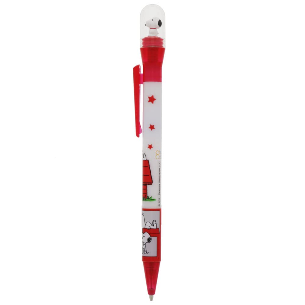 Sunstar Stationery Snoopy Mechanical Kurukuru Dome Snoopy S4481062 Pencil, Pen,