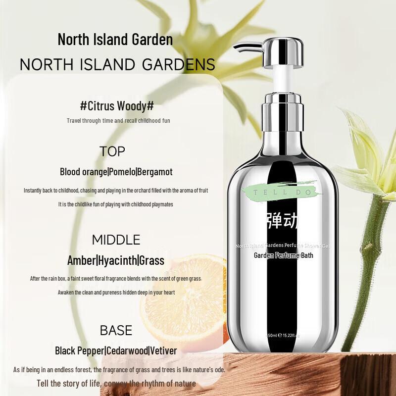 Elastic Ginseng & Tea Tree Hair Care and Fragrant Body Wash Set