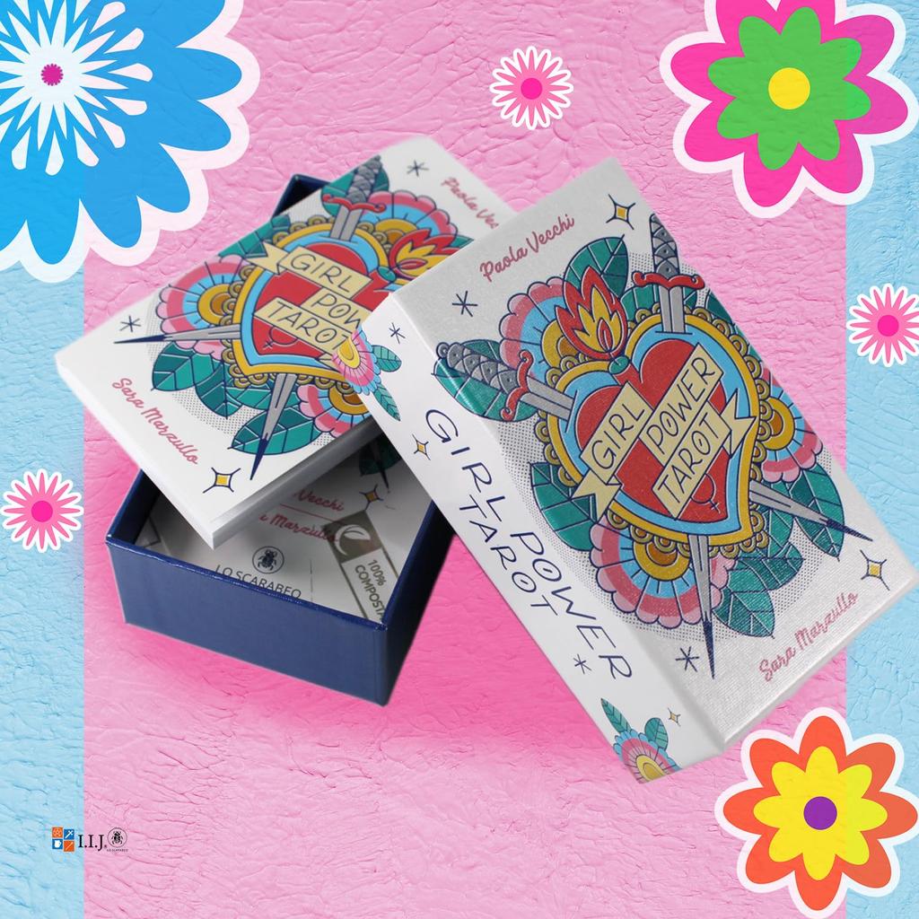 Girl Power Waite 78 Tarot mit japanischem Originalprodukt I.I.J Tarot, Edition, Karten, Legung, Anleitung,