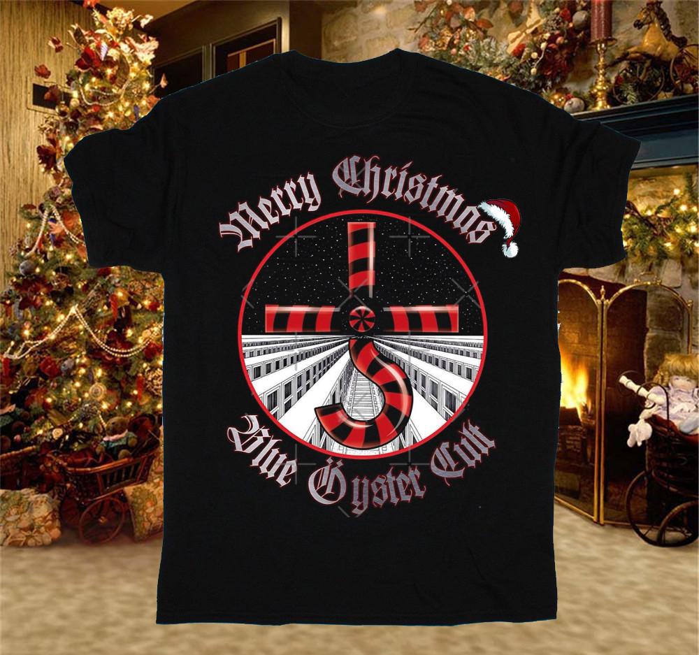 

Blue Öyster Cult CHRISTMAS Tshirt Cotton For men Women S4XL NA067 Unisex T-Shirt L