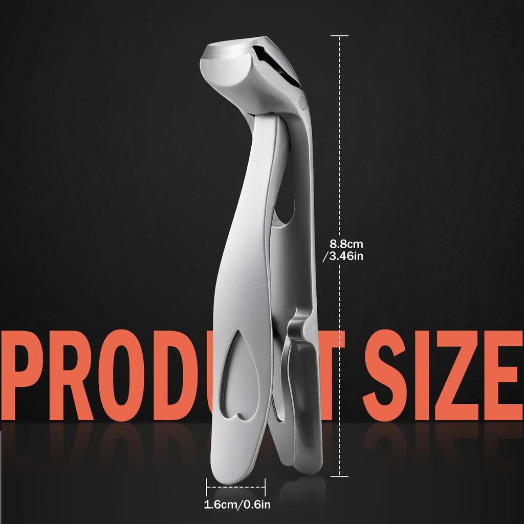 Curved Nail Clippers Ergonomic Thick Nail Clippers Splash-Proof Nails