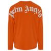 Palm Angels Mens Classic Logo Long-Sleeved T-Shirt