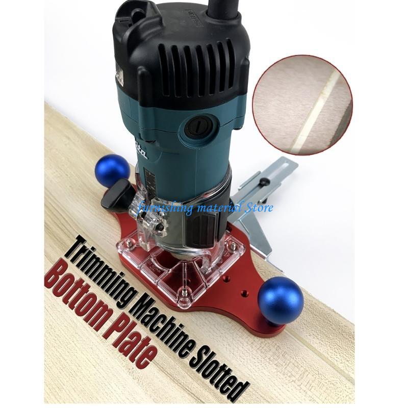 Y5GD Versatile Woodworking Router Table Insert Plate High Accuracy Board for Cutting, Labor saving and Long lasting