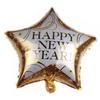 New Years Eve Tableware 2025 Black Gold Theme Balloon Package Cup Napkin Tablecloth Banner Balloon Happy New Year Party Supplies