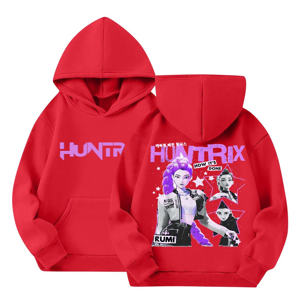 Women's Hooded Gradient Printed Long Sleeved Sweatshirt Loose Women's Sweatshirt  Sweatshirt