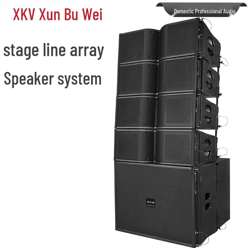 Xun Erwei ZJL-S208 Dual 8-inch Line Array Speaker System (CN Version)