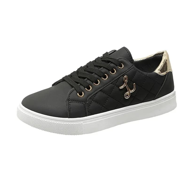 Women's Sneakers Fashion Breathable Flats Woman Soft Sole Casual Walking Vulcanized Shoes Women White Sneakers Zapatos De Mujer