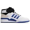 Adidas Forum Mid Weiß Königsblau Herren Sneaker Schwarz FY6796