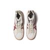 Asics Double Clutch Retro Casual High-Top Skate Shoes Men Sneaker Gray Red 1203A172-021